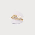 3371 Caracol Two Row Bracelet With Pearl