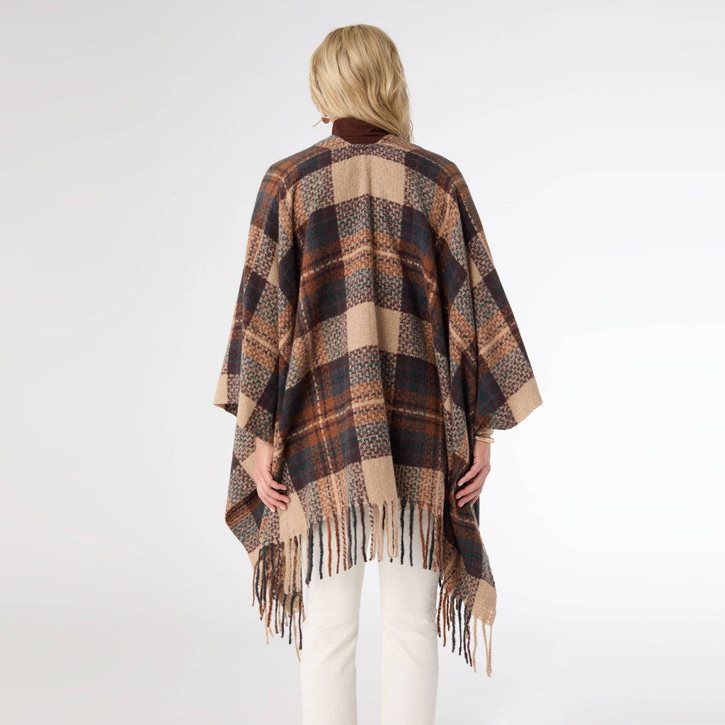 Fano Plaid Wrap