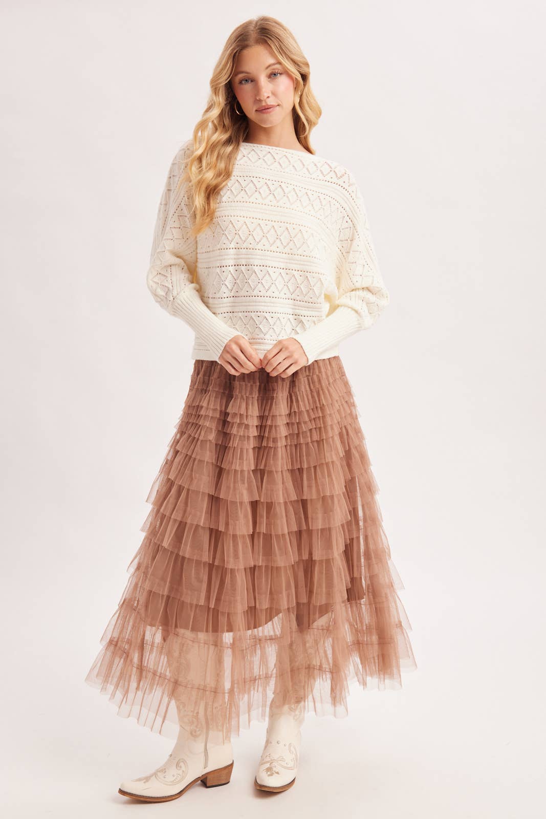 Balloon Sleeve Sweater