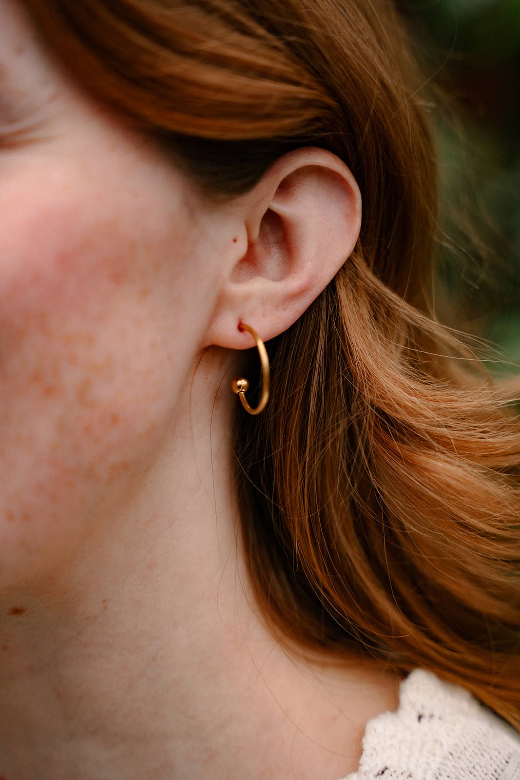 Magnolia Hoops - Black // Jewelry, Earrings, Fall