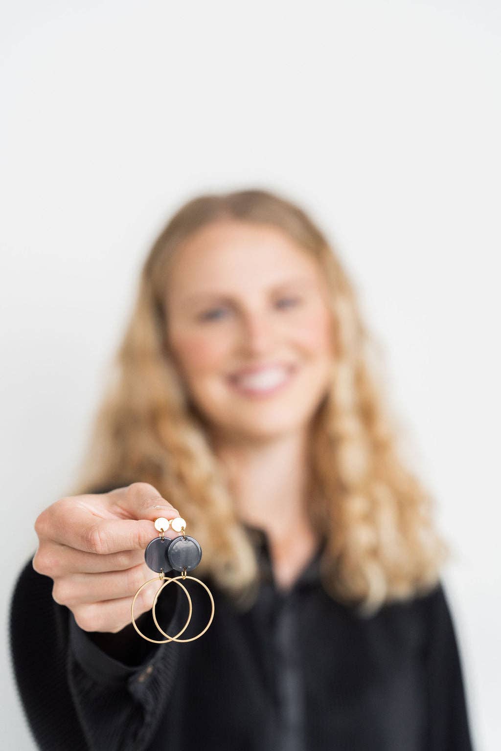 Sadie Earrings - Black // Jewelry, Fall