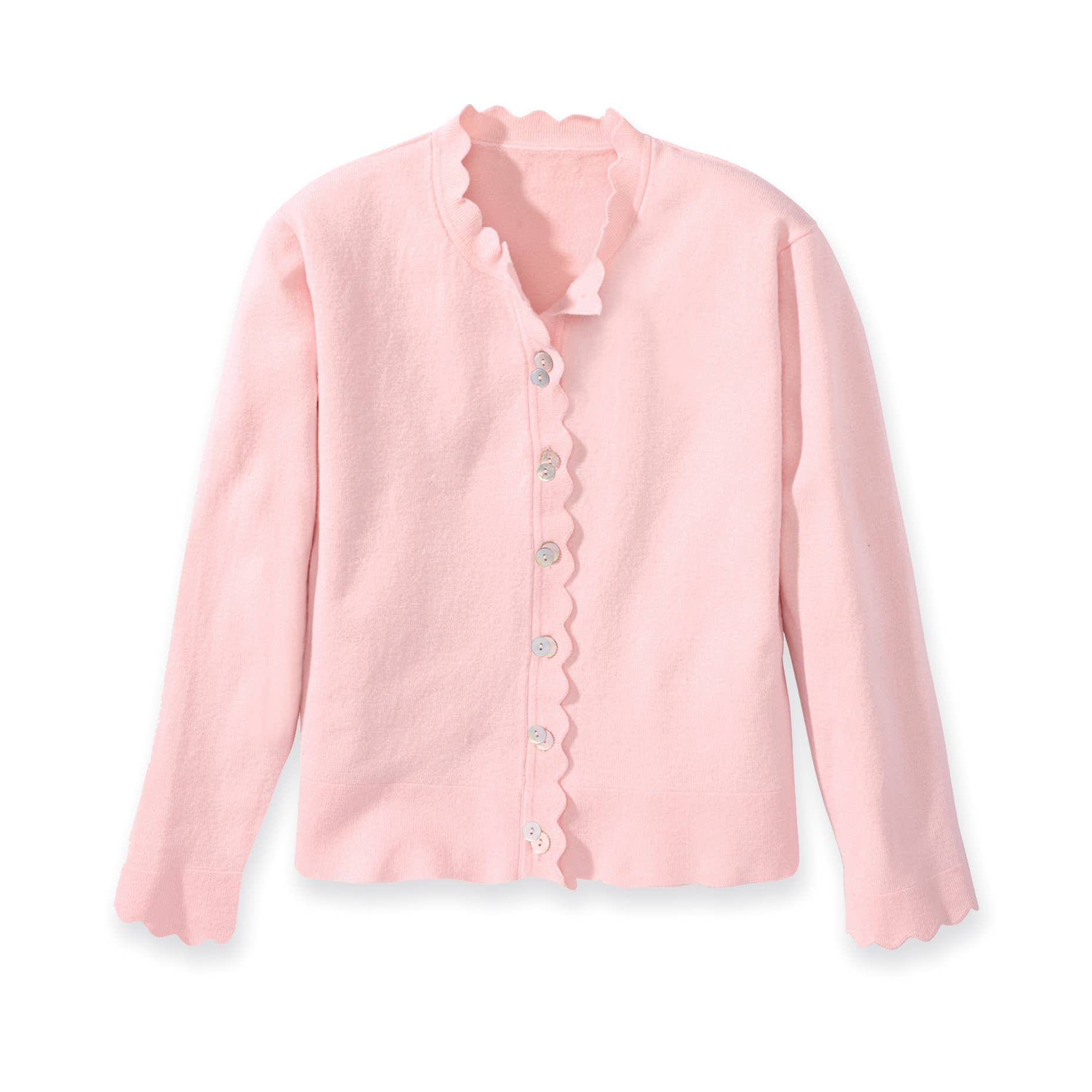 Scallop Trimmed Shrug