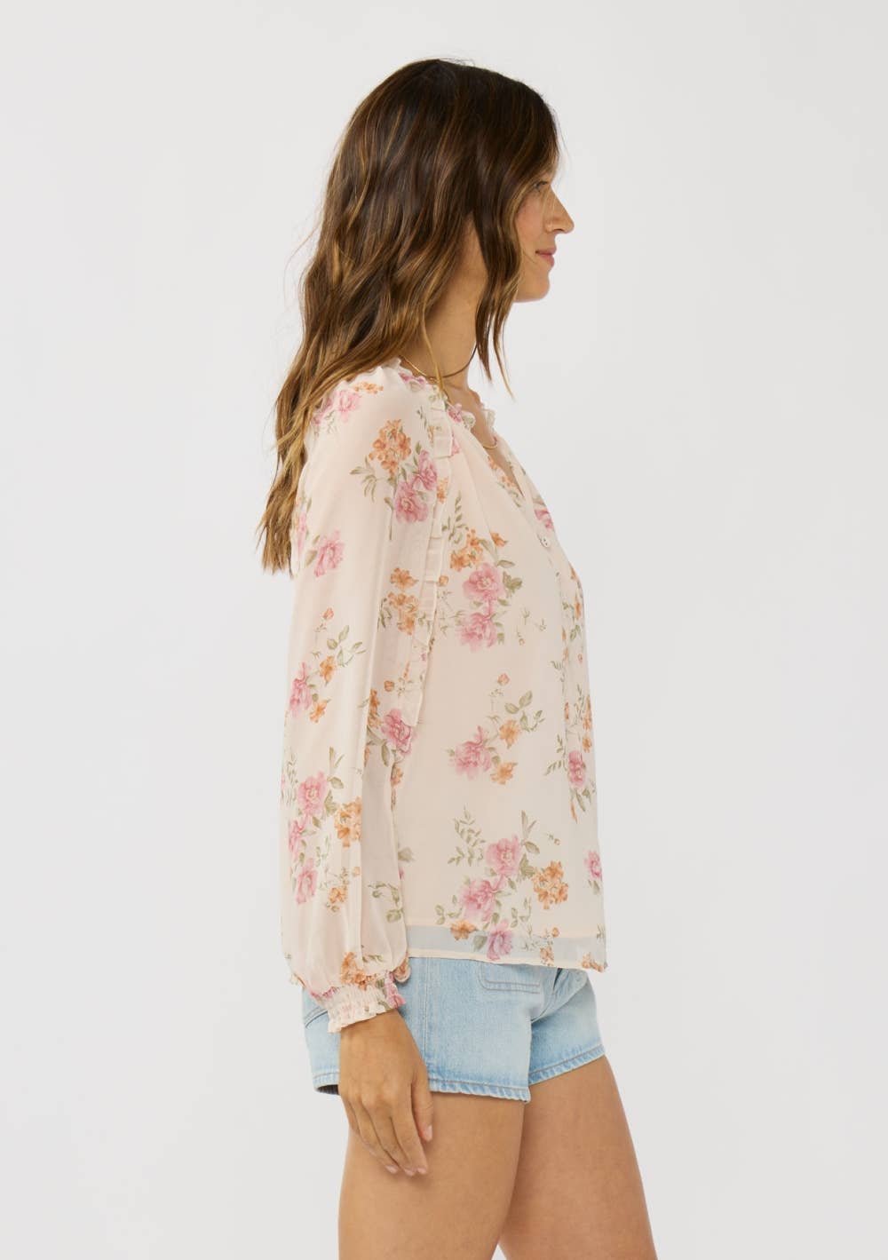 Suzy Ruffle Blouse