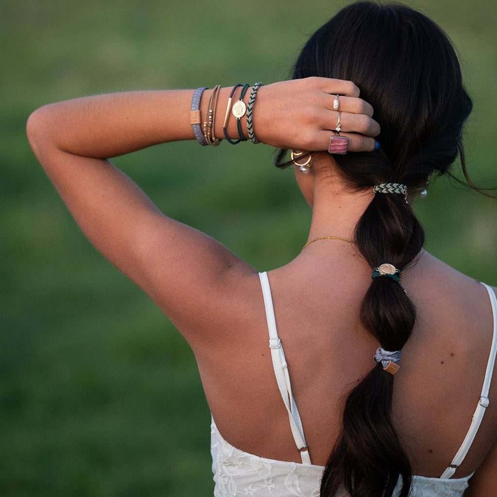 "Journey" Green Sea Turtle Hair Tie Bracelets