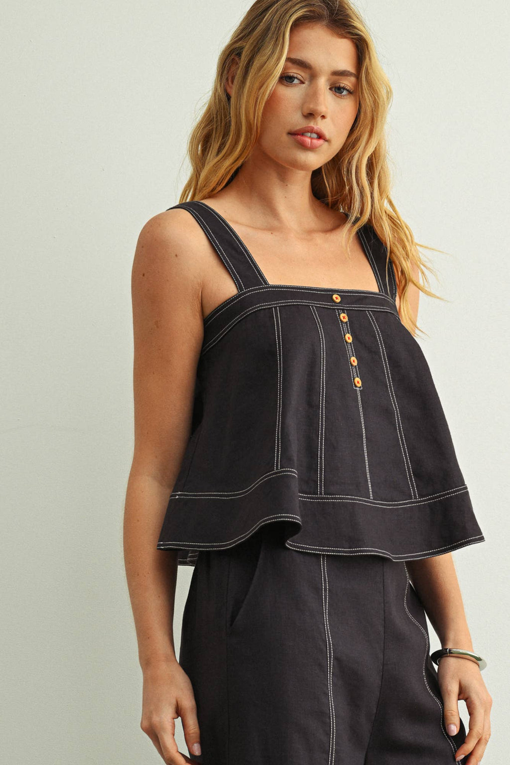 Linen Stitch Top