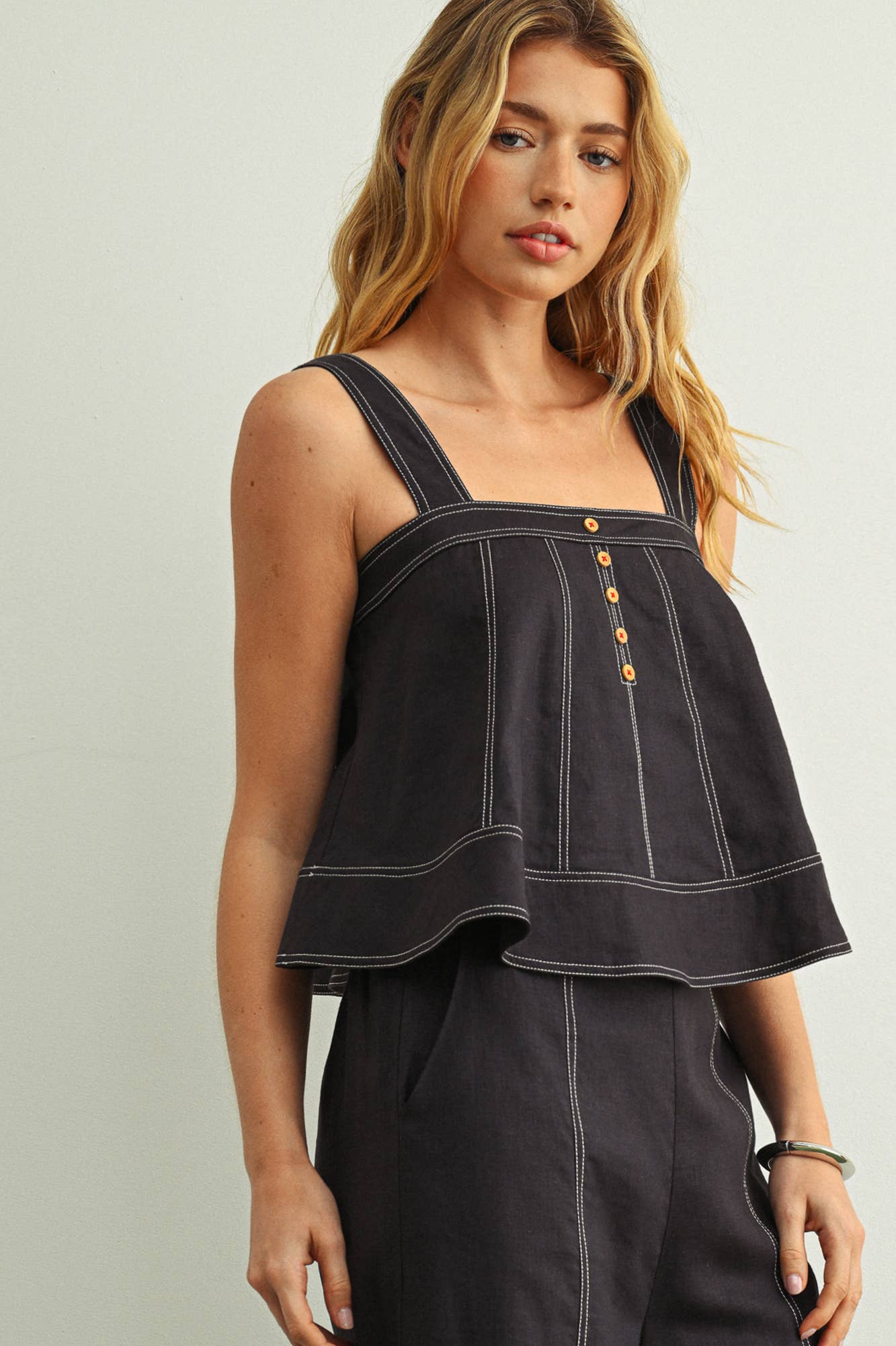Linen Stitch Top