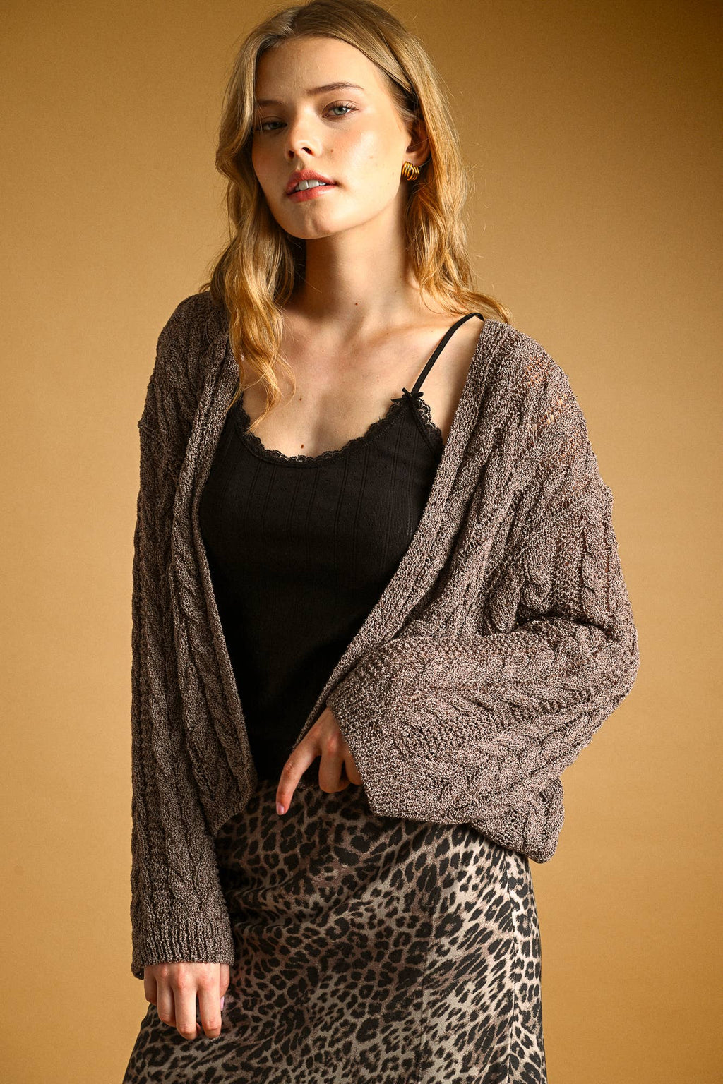 Light Weight Knitted Cardigan