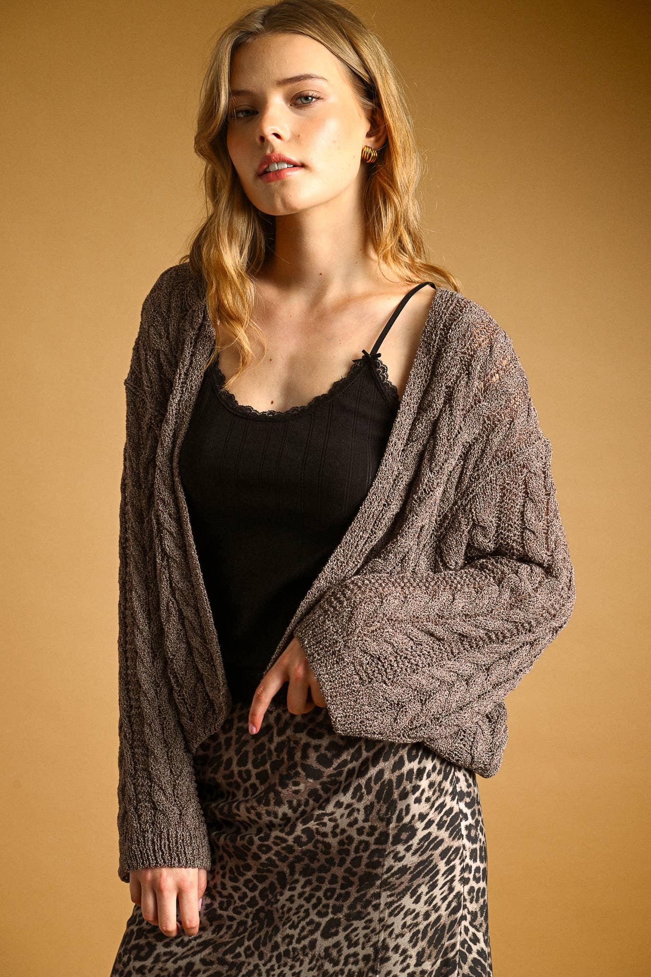 Light Weight Knitted Cardigan