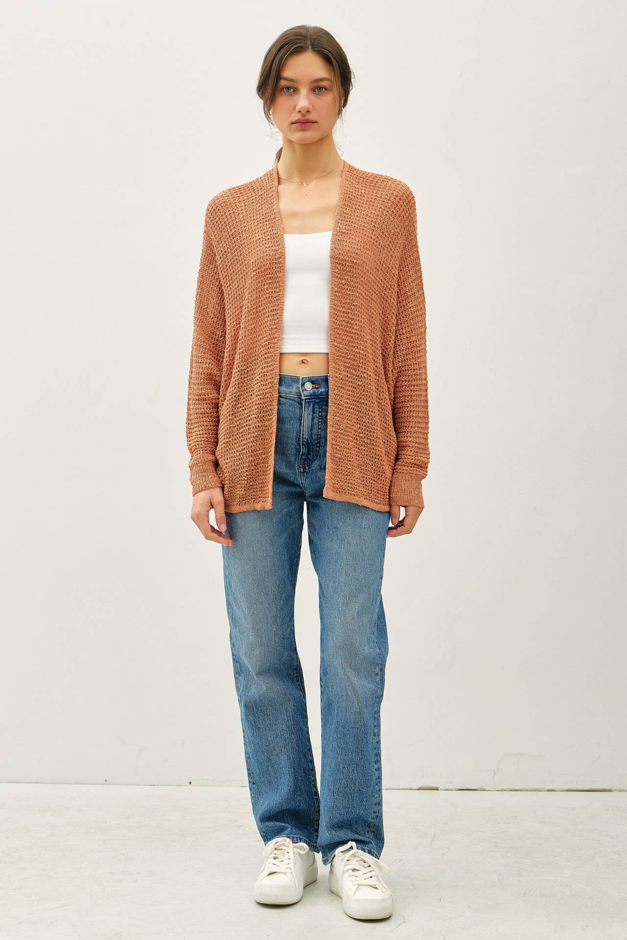 Hadley Open Front Cardigan