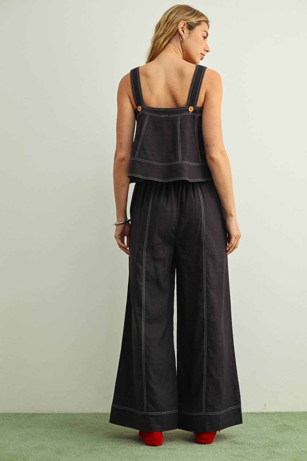 Linen Stitch Pants