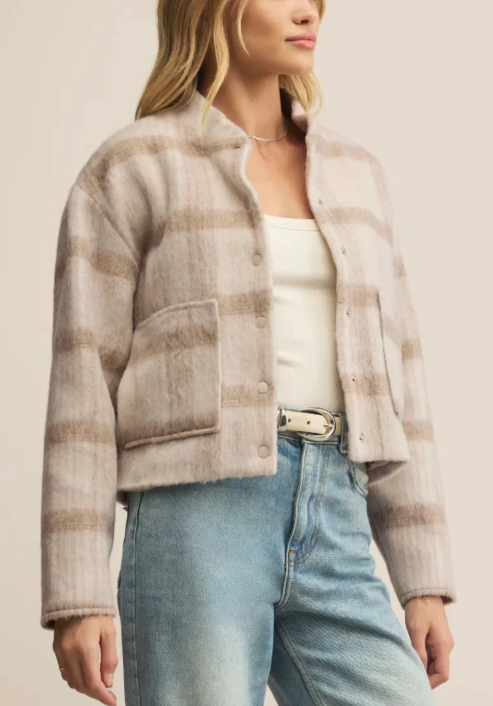 Cambridge Plaid Jacket by Z Supply