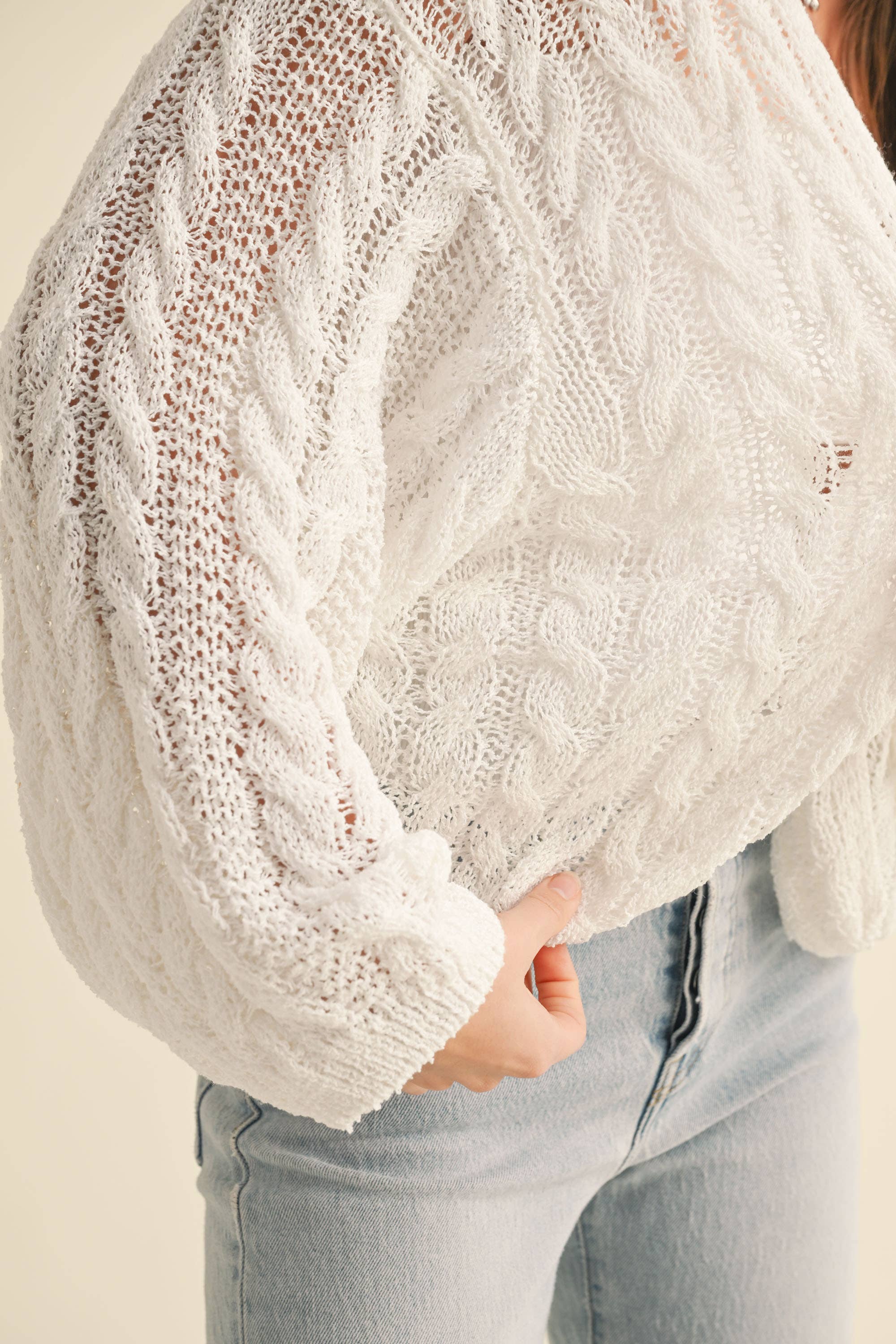 Light Weight Knitted Cardigan