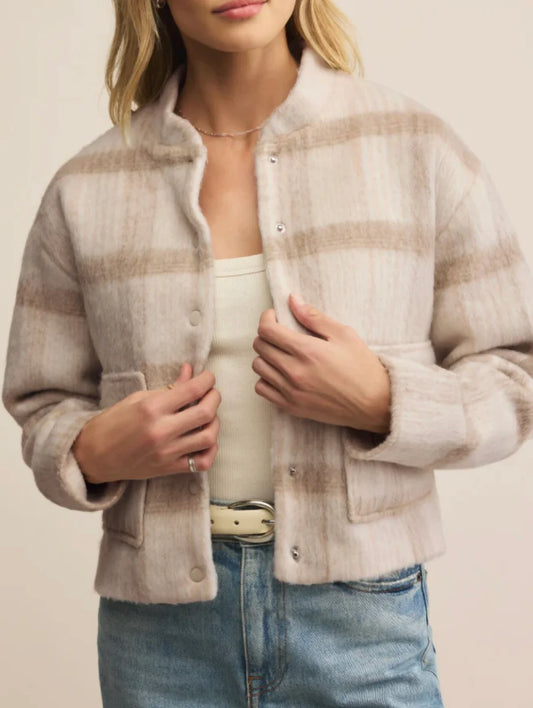 Cambridge Plaid Jacket by Z Supply