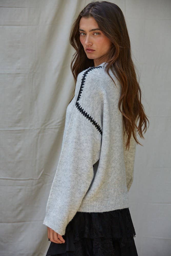 Stitch Detail Sweater