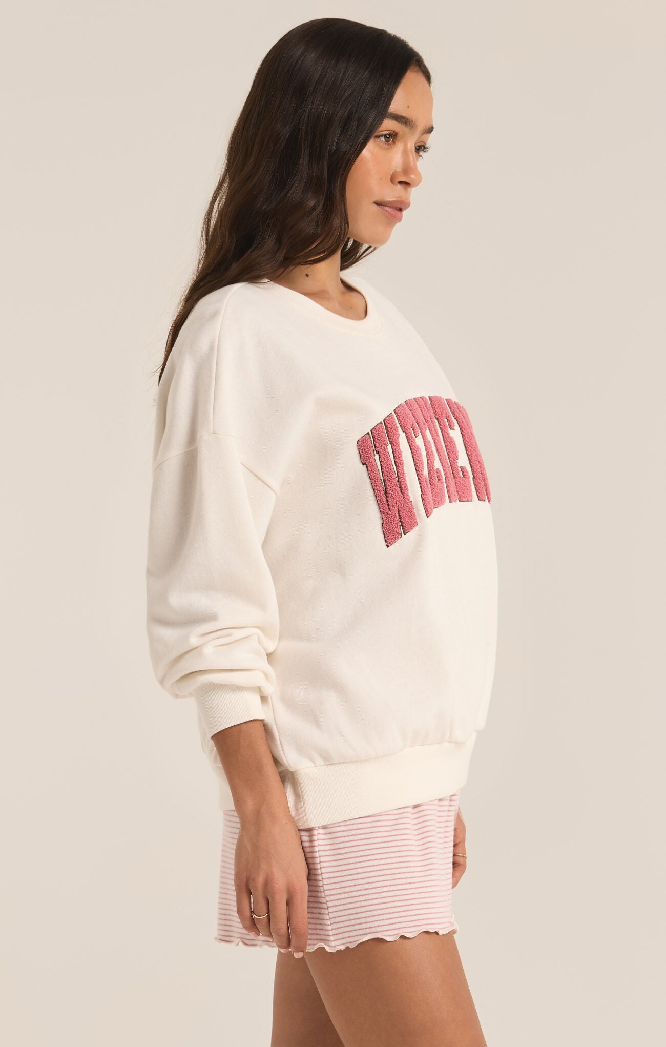 Oversized Weekends Sweatshirt by Z Lounge