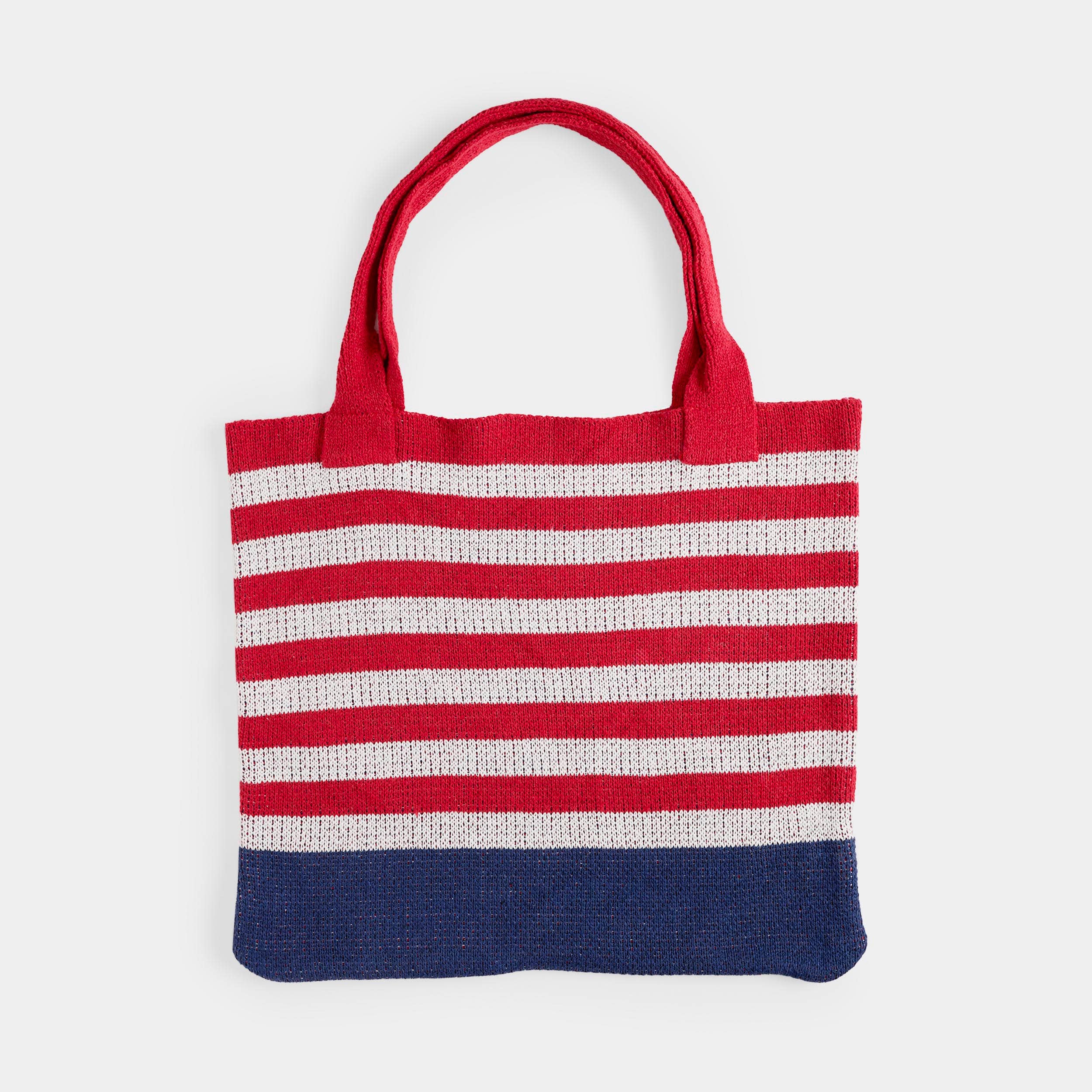America Striped Shopper Tote