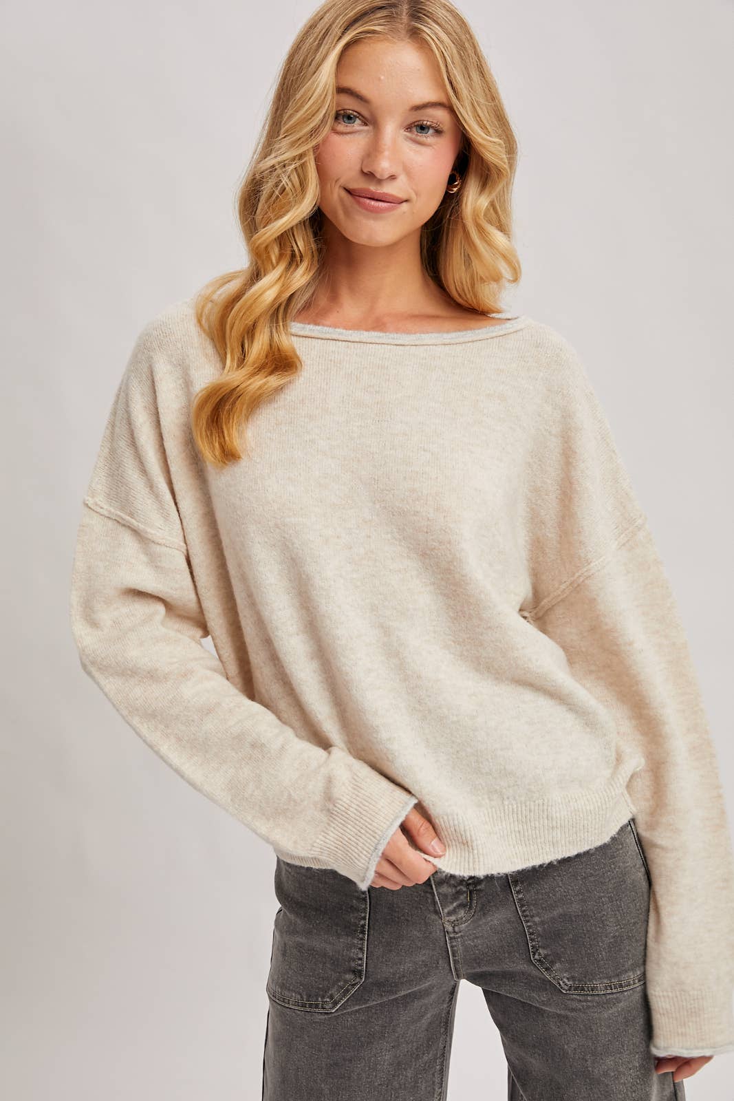 Boat Neck Sweater