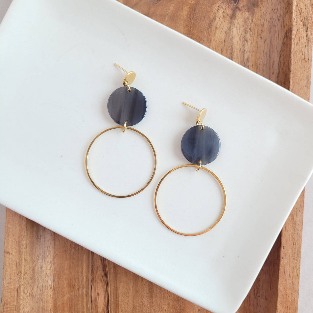 Sadie Earrings - Black // Jewelry, Fall
