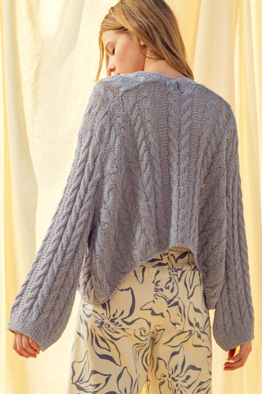 Light Weight Knitted Cardigan