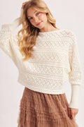Balloon Sleeve Sweater