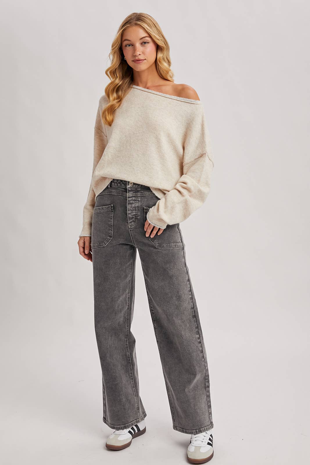 Boat Neck Sweater