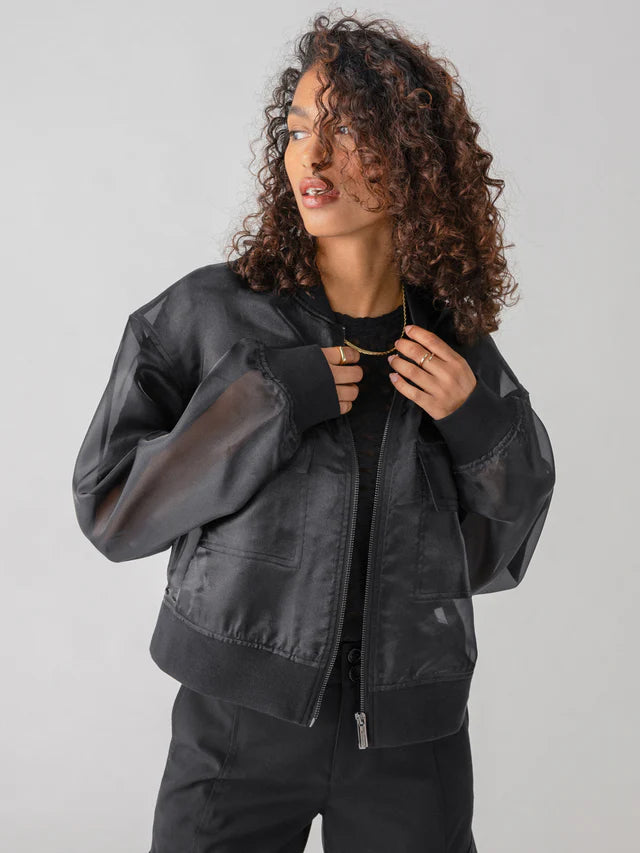 Skyline Organza Bomber Sanctuary