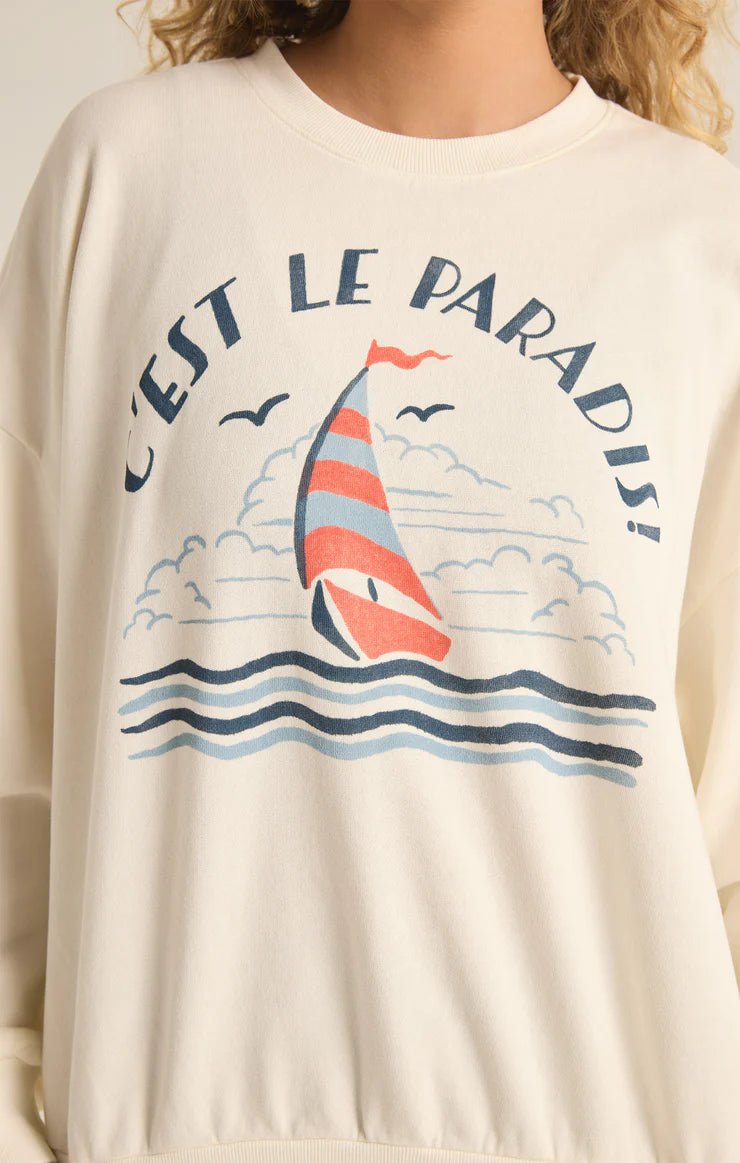 Le Paradis Sunday Sweatshirt by Z Supply