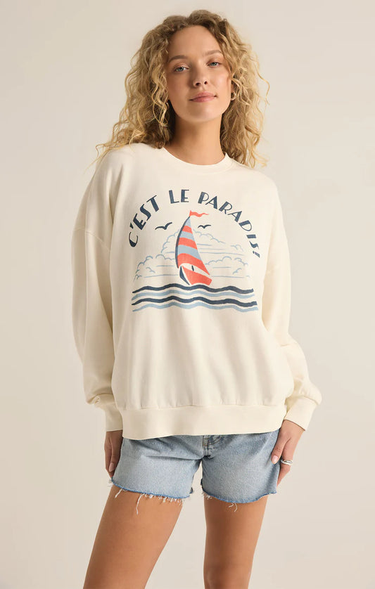 Le Paradis Sunday Sweatshirt by Z Supply