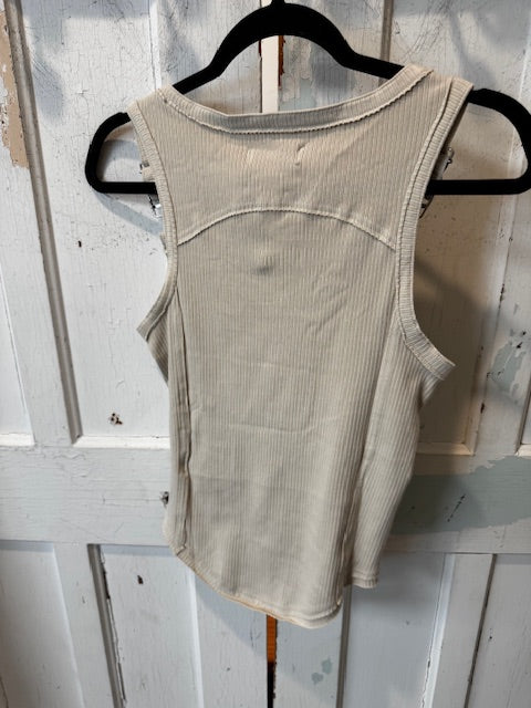 Free People C8112 Buckle Tank