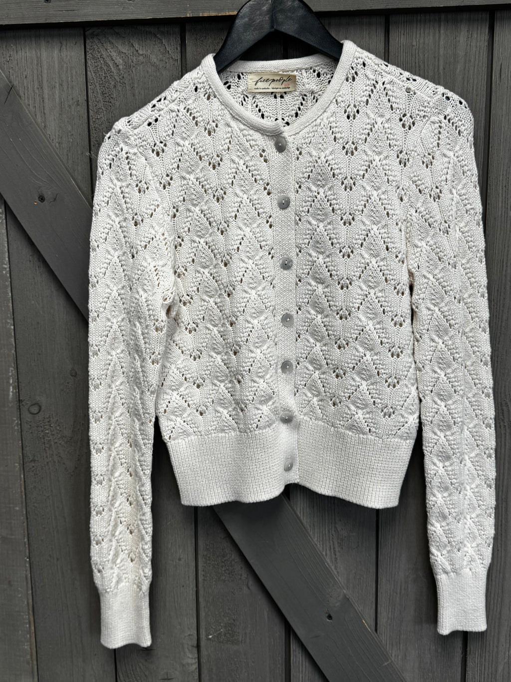 We the Free Pretty In Pointelle Ivory