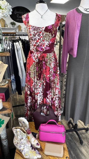 Free People Sasha Maxi- Strawberry Combo