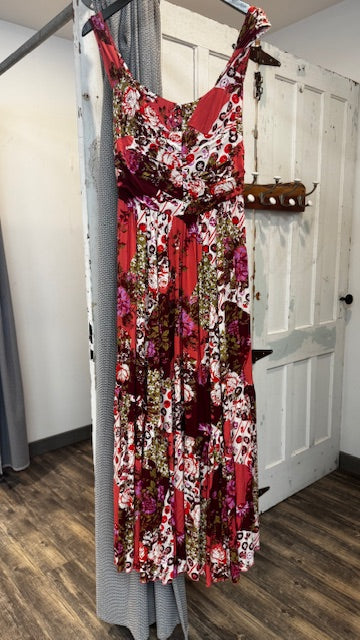 Free People Sasha Maxi- Strawberry Combo