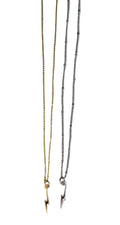 504 Lighting bolt necklace