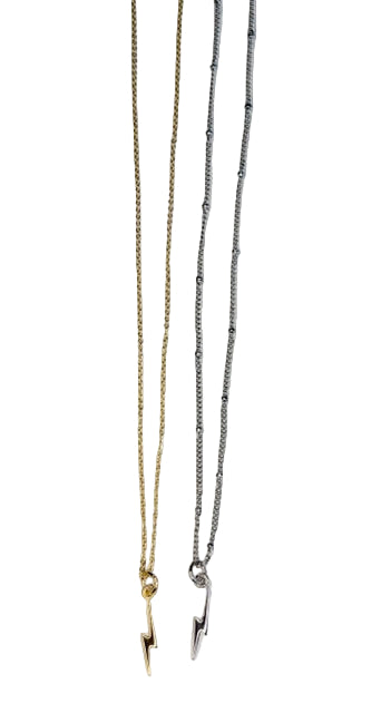 504 Lighting bolt necklace