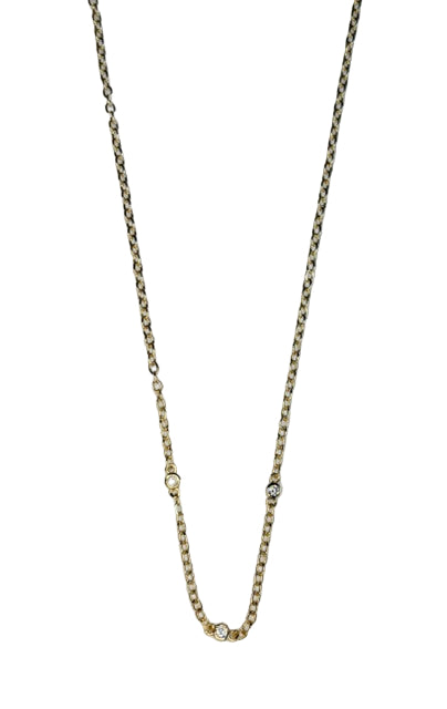 507 Delicate sparkle necklace