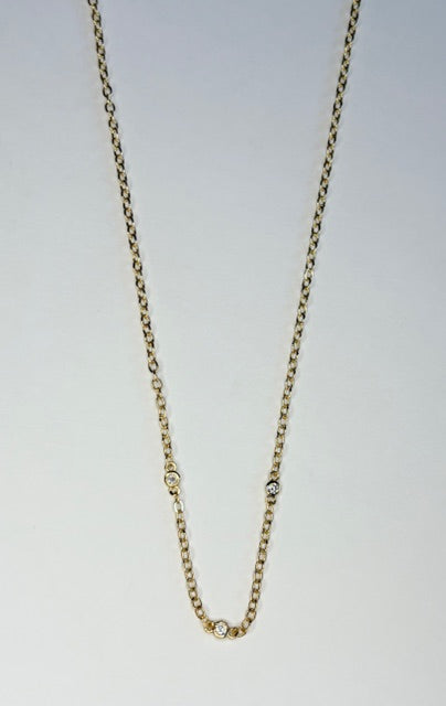 507 Delicate sparkle necklace