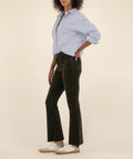 Kut Corduroy Pewter Green Jean