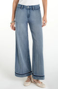 Super Stride Wide Leg with Shadow Cuff