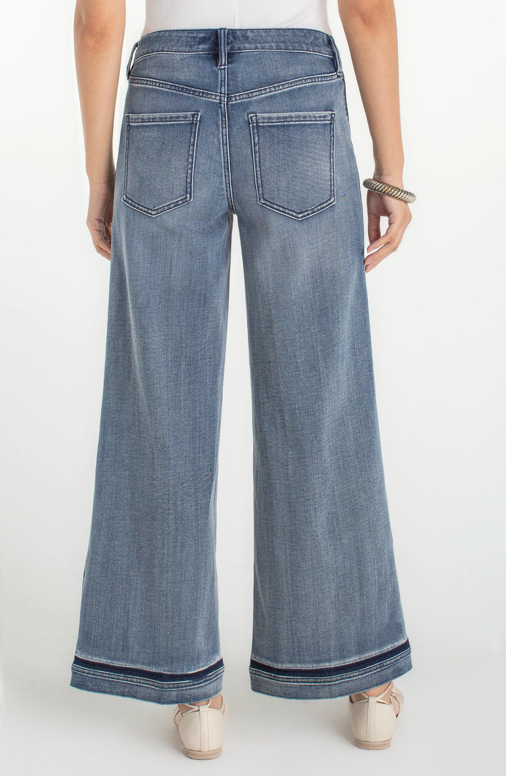 Super Stride Wide Leg with Shadow Cuff
