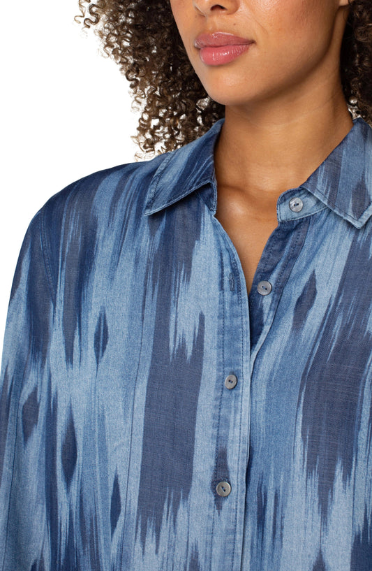 Long Sleeve Woven Shirt by Liverpool