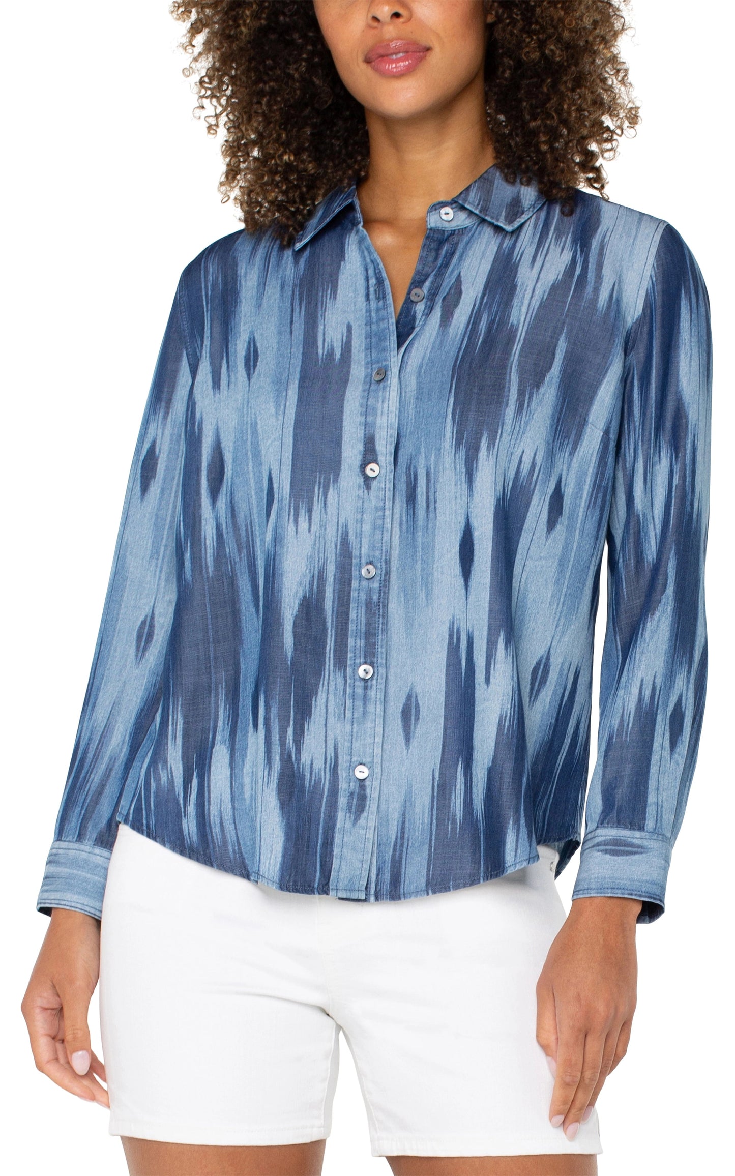 Long Sleeve Woven Shirt by Liverpool