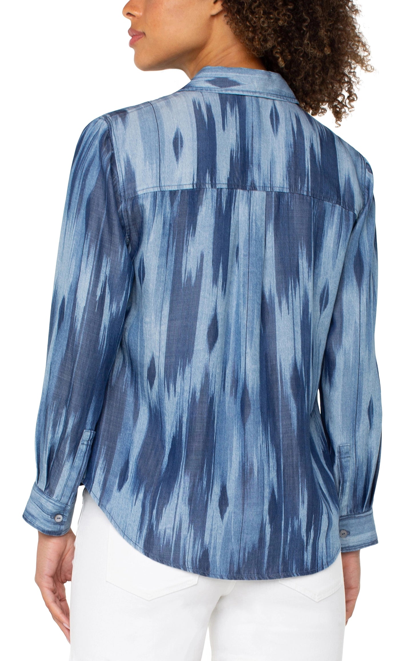 Long Sleeve Woven Shirt by Liverpool