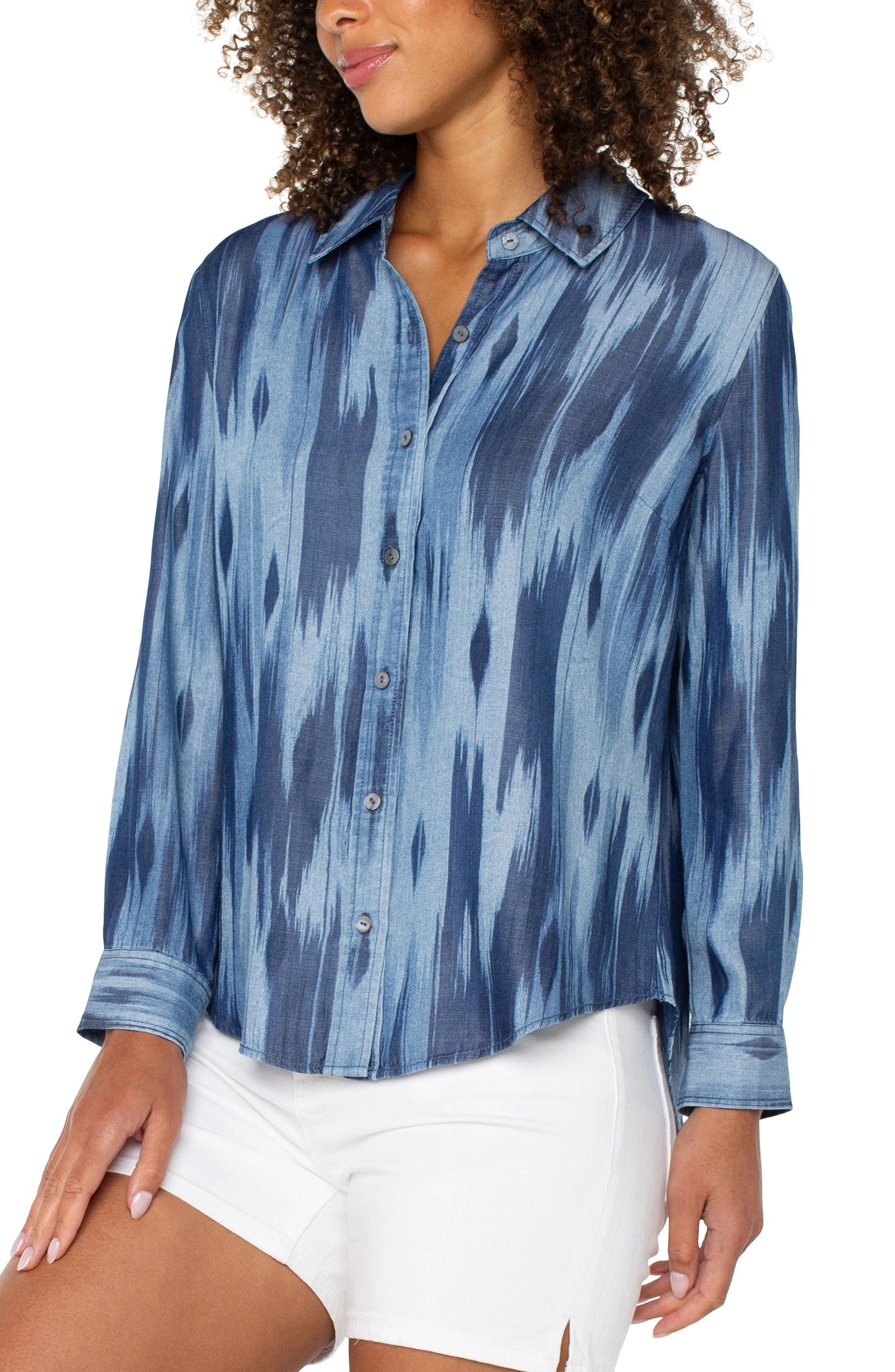 Long Sleeve Woven Shirt by Liverpool