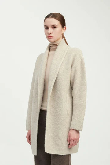Common Knit Double Faced Knit Long Coat