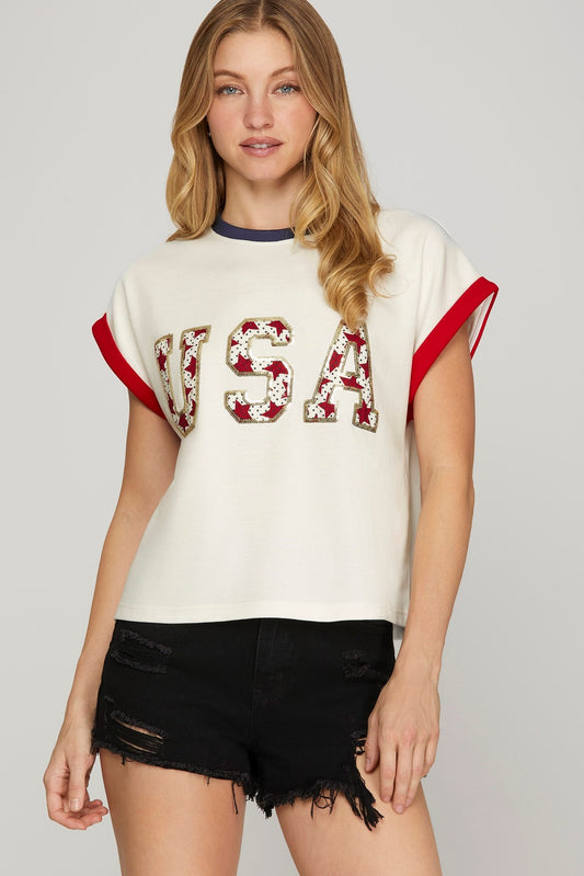 USA Sweater Tank