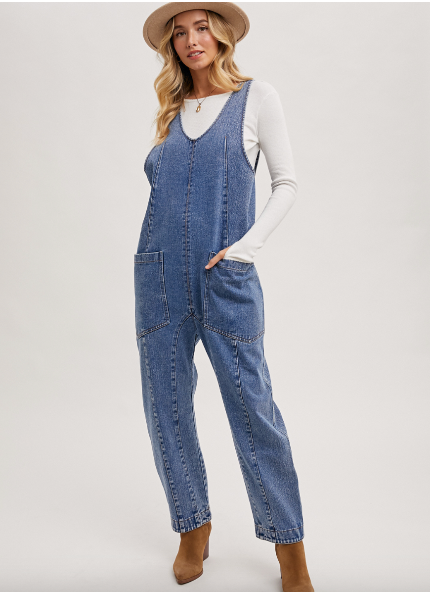 Denim Jumpsuit