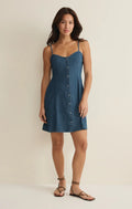 Angel Eyes Denim Mini Dress by Z Supply