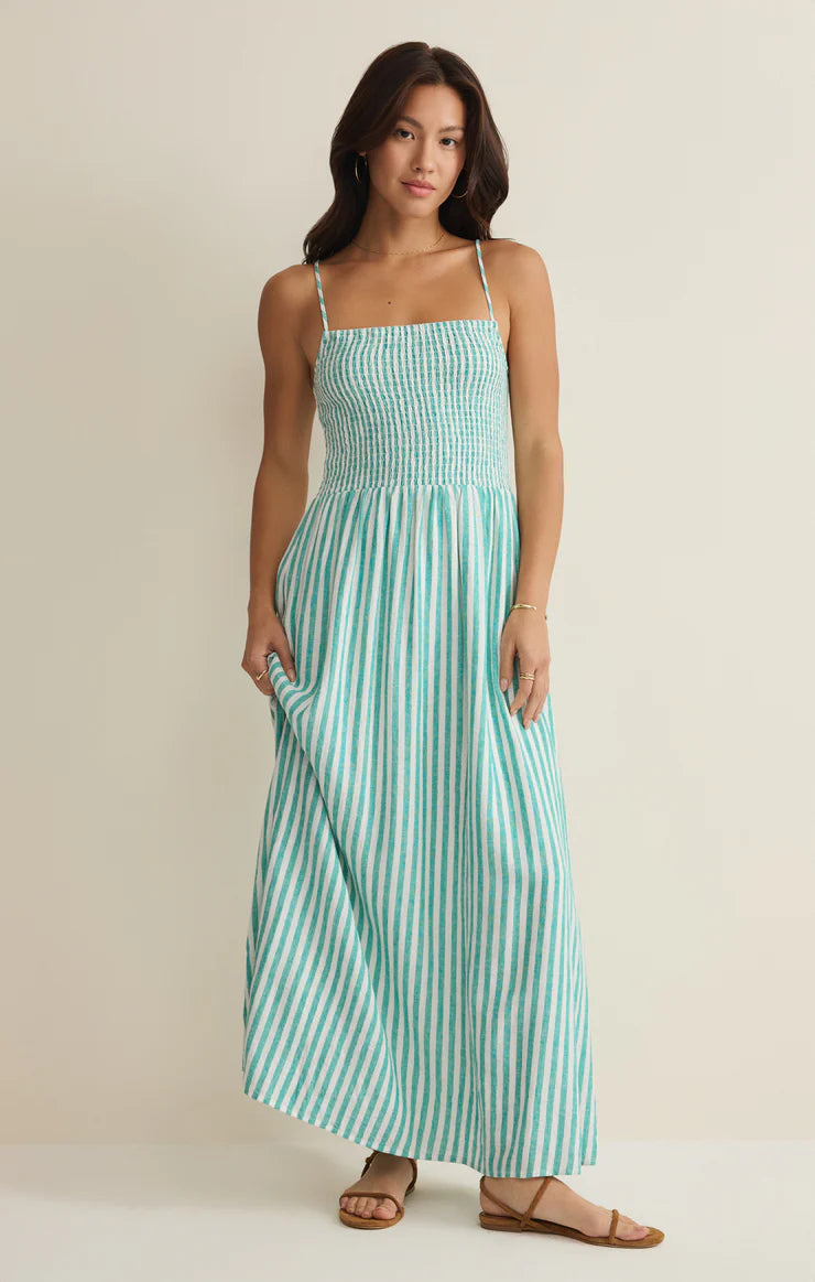Bayside Striped Midi Dress by Z Supply