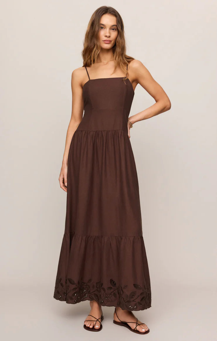 Esti Embroidered Maxi Dress by Z Supply