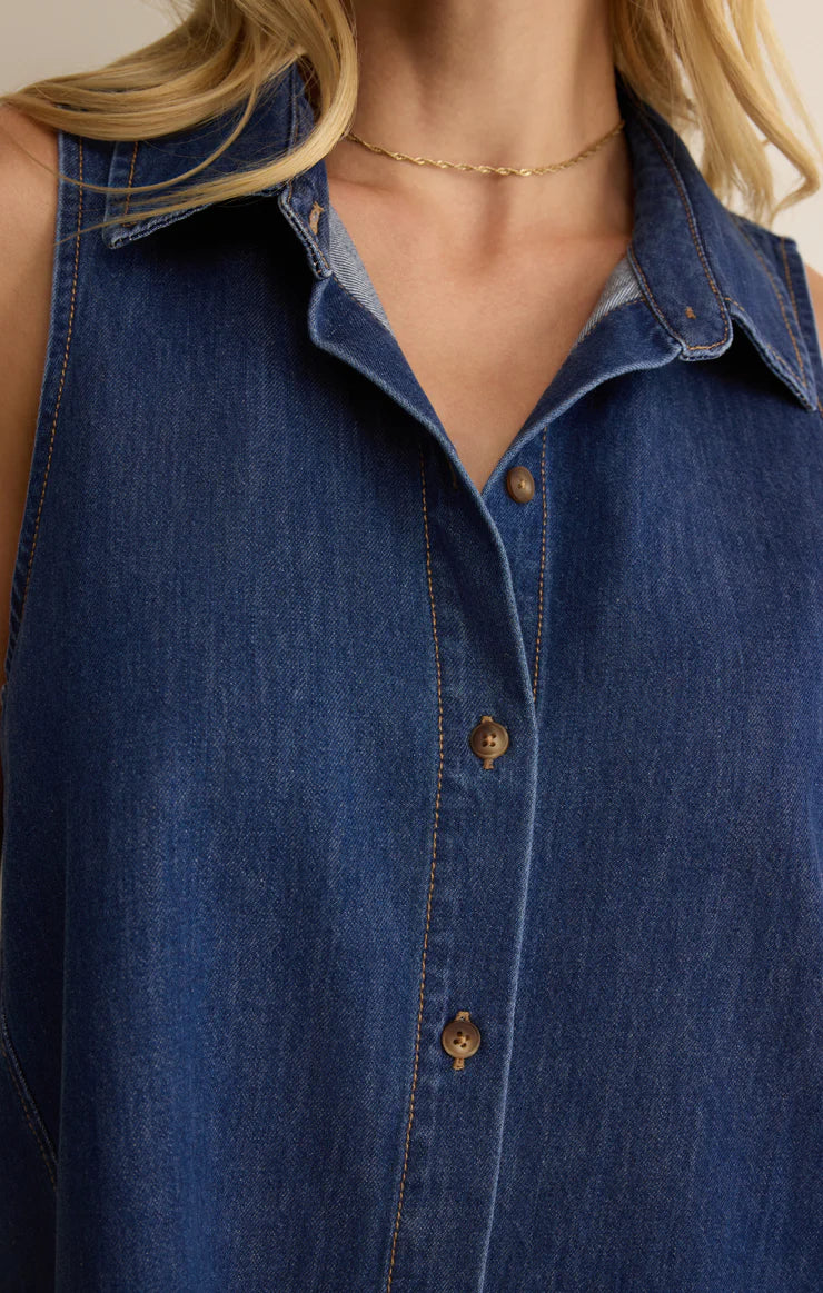 Z Supply New Day Denim Dress